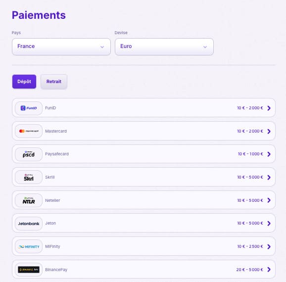 depot retrait robocat